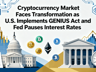 Cryptocurrency Market Faces Transformation as U.S. Implements GENIUS Act and Fed Pauses Interest Rates
