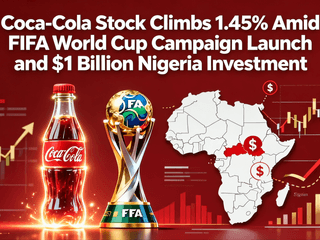 Coca-Cola Stock Climbs 1.45% Amid FIFA World Cup Campaign Launch and $1 Billion Nigeria Investment