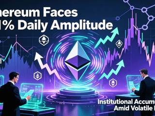 Ethereum Faces 4.1% Daily Amplitude with Institutional Accumulation Amid Volatile Market