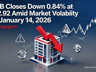 HDB Closes Down 0.84% at $32.92 Amid Market Volatility on January 14, 2026