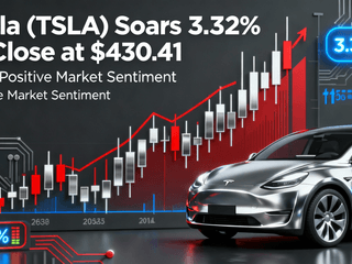 Tesla (TSLA) Soars 3.32% to Close at $430.41 Amid Positive Market Sentiment