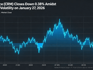 Salesforce (CRM) Closes Down 0.38% Amidst Intraday Volatility on January 27, 2026