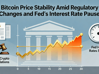 Bitcoin Price Stability Amid Regulatory Changes and Fed's Interest Rate Pause