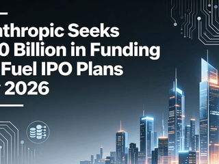 Anthropic Seeks $10 Billion in Funding to Fuel IPO Plans by 2026