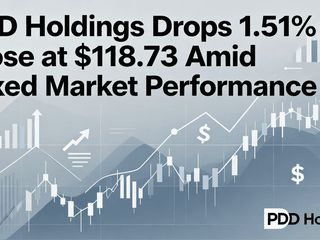 PDD Holdings Drops 1.51% to Close at $118.73 Amid Mixed Market Performance