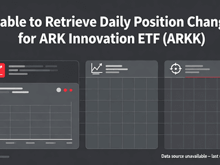 Unable to Retrieve Daily Position Changes for ARK Innovation ETF (ARKK)