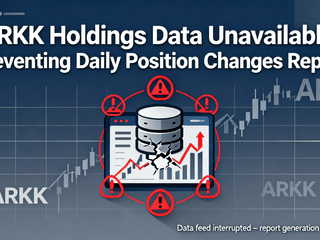 ARKK Holdings Data Unavailable, Preventing Daily Position Changes Report