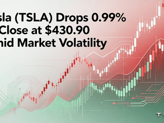 Tesla (TSLA) Drops 0.99% to Close at $430.90 Amid Market Volatility