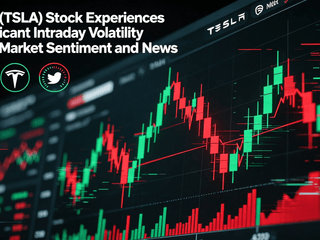 Tesla (TSLA) Stock Experiences Significant Intraday Volatility Amid Market Sentiment and News