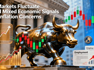 US Markets Fluctuate Amid Mixed Economic Signals and Inflation Concerns