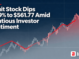 Intuit Stock Dips 0.39% to $561.77 Amid Cautious Investor Sentiment