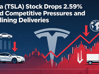 Tesla (TSLA) Stock Drops 2.59% Amid Competitive Pressures and Declining Deliveries