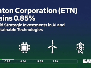 Eaton Corporation (ETN) Gains 0.85% Amid Strategic Investments in AI and Sustainable Technologies
