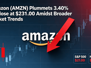 Amazon (AMZN) Plummets 3.40% to Close at $231.00 Amidst Broader Market Trends