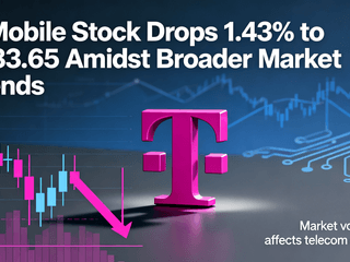 T-Mobile Stock Drops 1.43% to $183.65 Amidst Broader Market Trends
