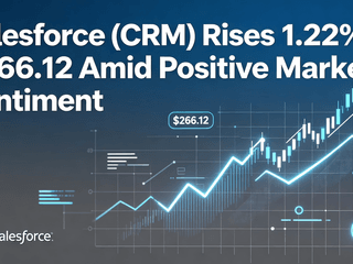 Salesforce (CRM) Rises 1.22% to $266.12 Amid Positive Market Sentiment