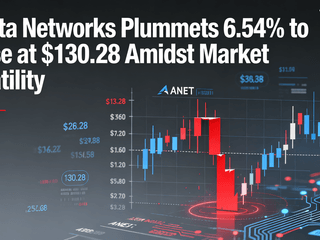 Arista Networks Plummets 6.54% to Close at $130.28 Amidst Market Volatility