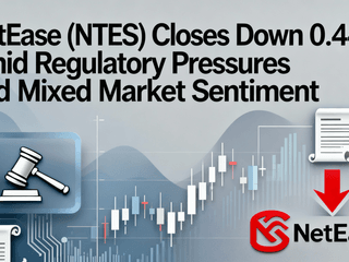 NetEase (NTES) Closes Down 0.44% Amid Regulatory Pressures and Mixed Market Sentiment