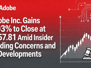 Adobe Inc. Gains 1.03% to Close at $257.81 Amid Insider Trading Concerns and AI Developments