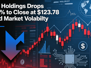 Arm Holdings Drops 1.43% to Close at $123.78 Amid Market Volatility