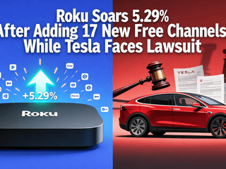 Roku Soars 5.29% After Adding 17 New Free Channels, While Tesla Faces Lawsuit