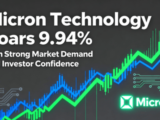 Micron Technology Soars 9.94% with Strong Market Demand and Investor Confidence