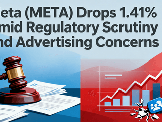 Meta (META) Drops 1.41% Amid Regulatory Scrutiny and Advertising Concerns