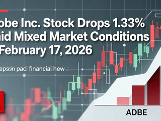 Adobe Inc. Stock Drops 1.33% Amid Mixed Market Conditions on February 17, 2026