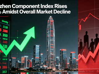 Shenzhen Component Index Rises 0.19% Amidst Overall Market Decline