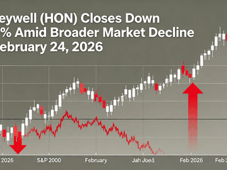 Honeywell (HON) Closes Down 0.37% Amid Broader Market Decline on February 24, 2026