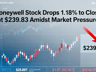 Honeywell Stock Drops 1.18% to Close at $239.83 Amidst Market Pressure