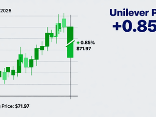 Unilever PLC Gains 0.85% on February 10, 2026, Closing at $71.97