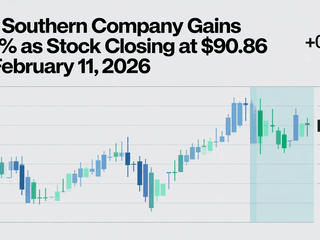 The Southern Company Gains 0.15% as Stock Closes at $90.86 on February 11, 2026