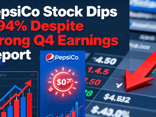 PepsiCo Stock Dips 0.94% Despite Strong Q4 Earnings Report