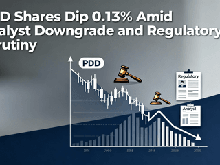 PDD Shares Dip 0.13% Amid Analyst Downgrade and Regulatory Scrutiny