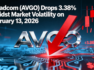 Broadcom (AVGO) Drops 3.38% Amidst Market Volatility on February 13, 2026