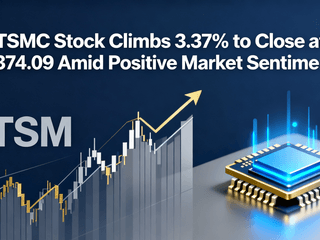 TSMC Stock Climbs 3.37% to Close at $374.09 Amid Positive Market Sentiment