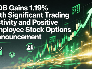 HDB Gains 1.19% with Significant Trading Activity and Positive Employee Stock Options Announcement