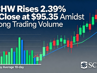 SCHW Rises 2.39% to Close at $95.35 Amidst Strong Trading Volume