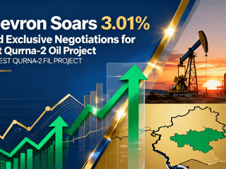 Chevron Soars 3.01% Amid Exclusive Negotiations for West Qurna-2 Oil Project