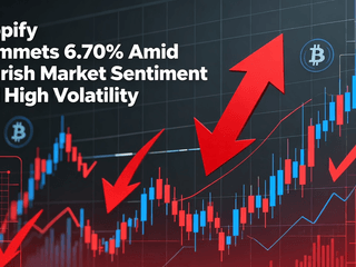 Shopify Plummets 6.70% Amid Bearish Market Sentiment and High Volatility