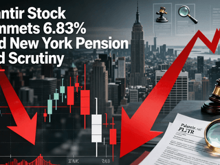 Palantir Stock Plummets 6.83% Amid New York Pension Fund Scrutiny