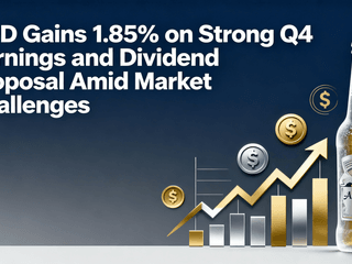 BUD Gains 1.85% on Strong Q4 Earnings and Dividend Proposal Amid Market Challenges