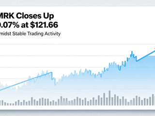 MRK Closes Up 0.07% at $121.66 Amidst Stable Trading Activity