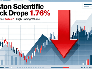 Boston Scientific Stock Drops 1.76% with Closing Price at $76.27 Amid High Trading Volume