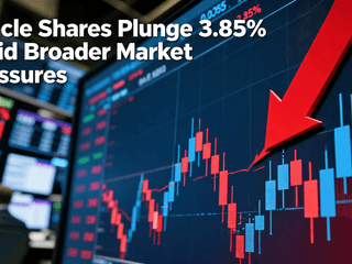 Oracle Shares Plunge 3.85% Amid Broader Market Pressures