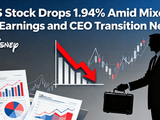 DIS Stock Drops 1.94% Amid Mixed Q1 Earnings and CEO Transition News
