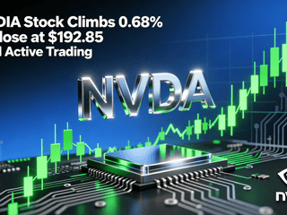 NVIDIA Stock Climbs 0.68% to Close at $192.85 Amid Active Trading