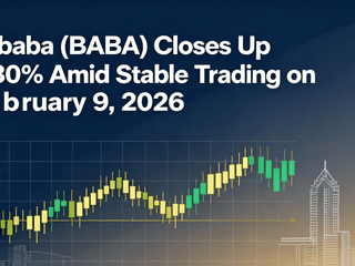 Alibaba (BABA) Closes Up 0.30% Amid Stable Trading on February 9, 2026