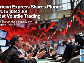 American Express Shares Plunge 3.14% to $342.88 Amidst Volatile Trading